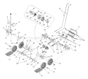 Page F Diagram and Parts List for 31BH763G401 2004 Yard Man Snow Blower